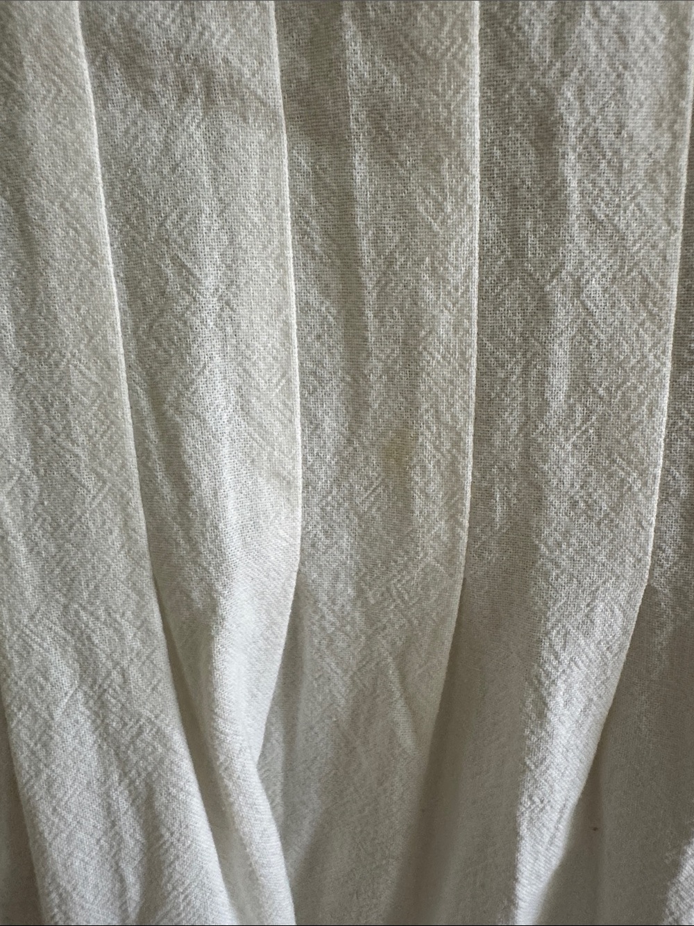 Noracora Cream Maxi Dress M Pockets Crochet Trim V Neck Boho Coastal - Picture 5 of 12